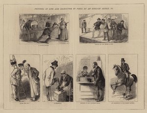 Images de la vie et du caractère à Paris par un artiste anglais, VI - William Ralston